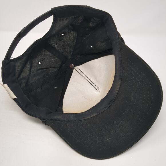 Ford Smith Brookfield, Mo Snapback 5 Panel Cap Black One Size Rope YoungAn Hat - Picture 7 of 9
